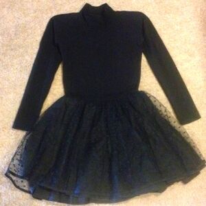 Little black fitted top dress